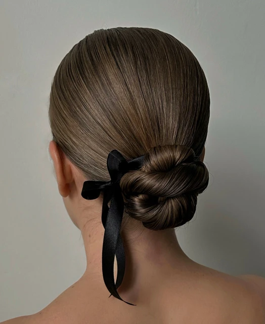 Slicked Back Low Bun idea 13 original size