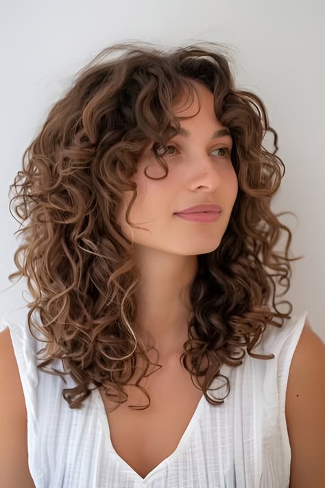 Undone Natural Curls With A Light Curl Cream