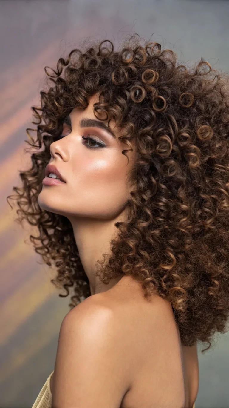 Soft Defined Curls With Gentle Volume