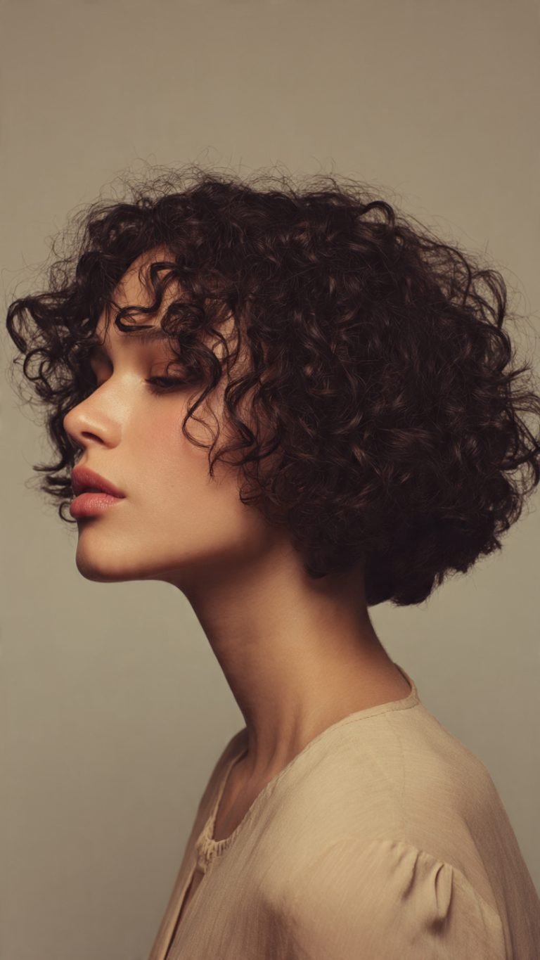 Loose Natural Texture With Gentle Volume
