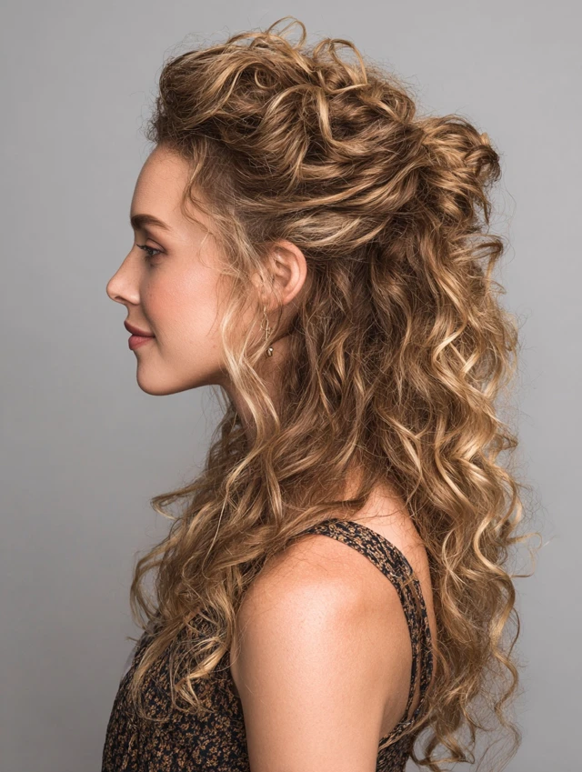 Free-Form Curls With Soft Separation
