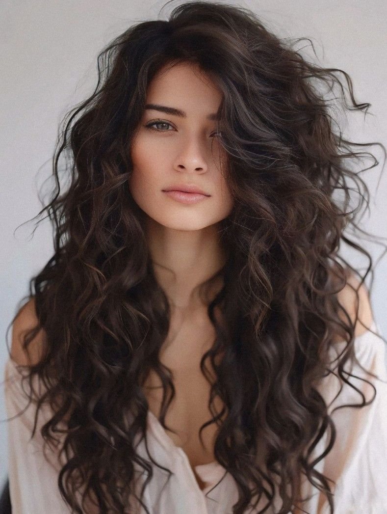 Bouncy Undone Curls With Gentle Volume