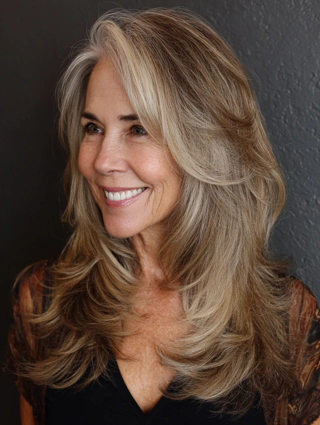 Long Layered Smooth Blowout