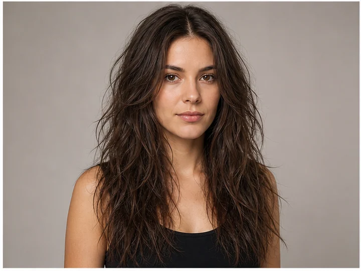 Relaxed Undone Bends With Tousled Ends