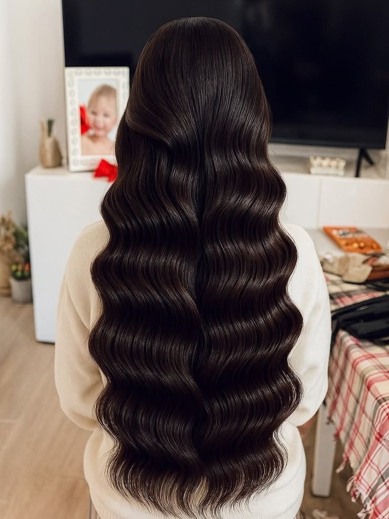 Sleep-In Waves With A Matte Finish