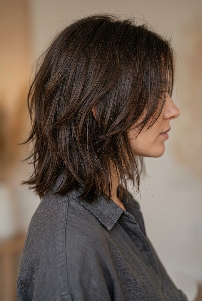 Easy Lived-In Texture With Tousled Ends