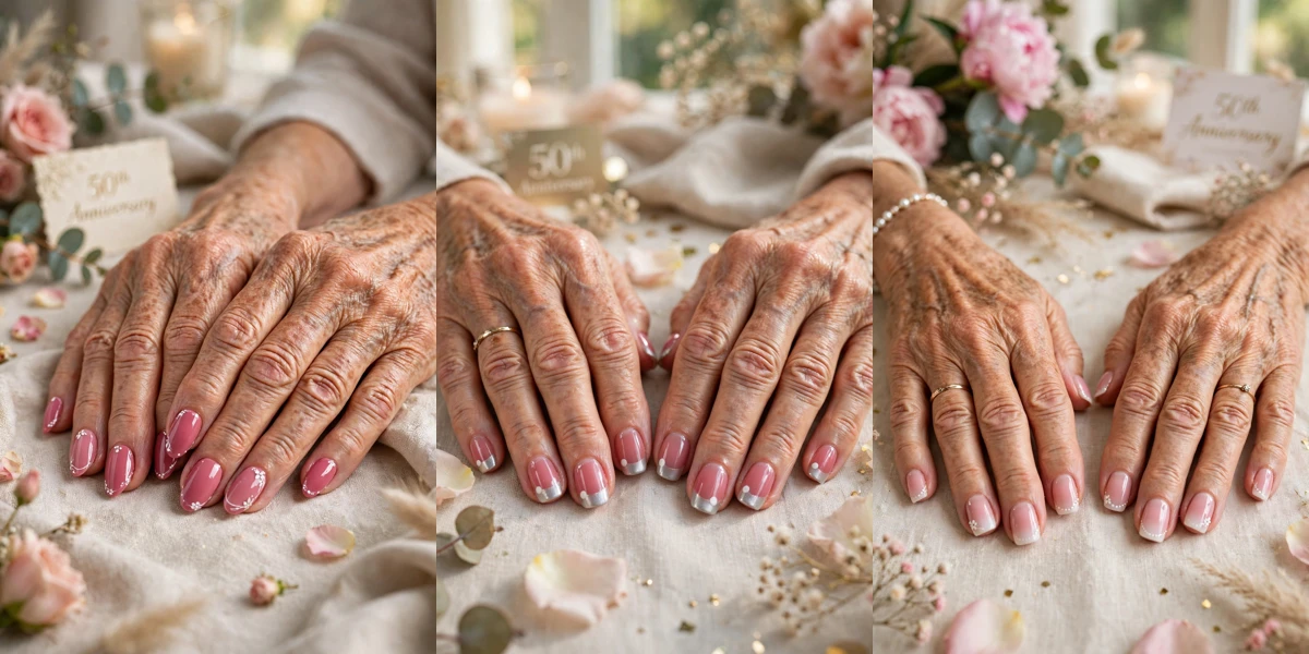18 Pink Lip Gloss Nails with White Accents for Women over 70 for Anniversary Celebrations That Are Chic, Pretty and Easy to Wear