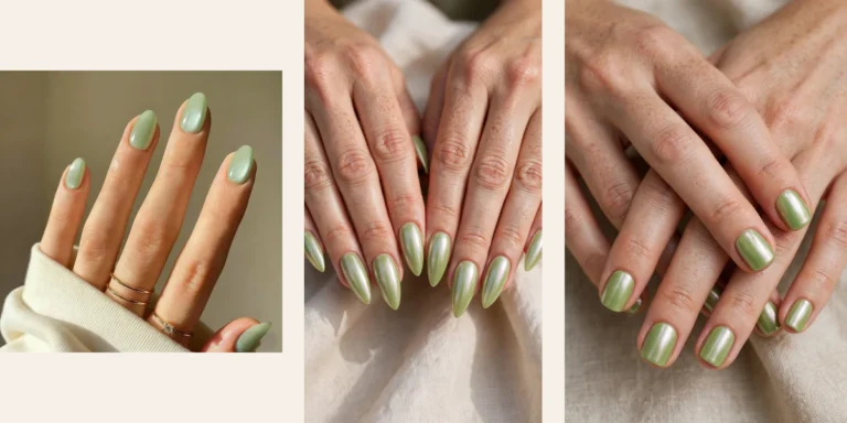 30 Pistachio Green Glazed Nails for March Everyday Wear That Are Fresh, Chic and Easy to Wear