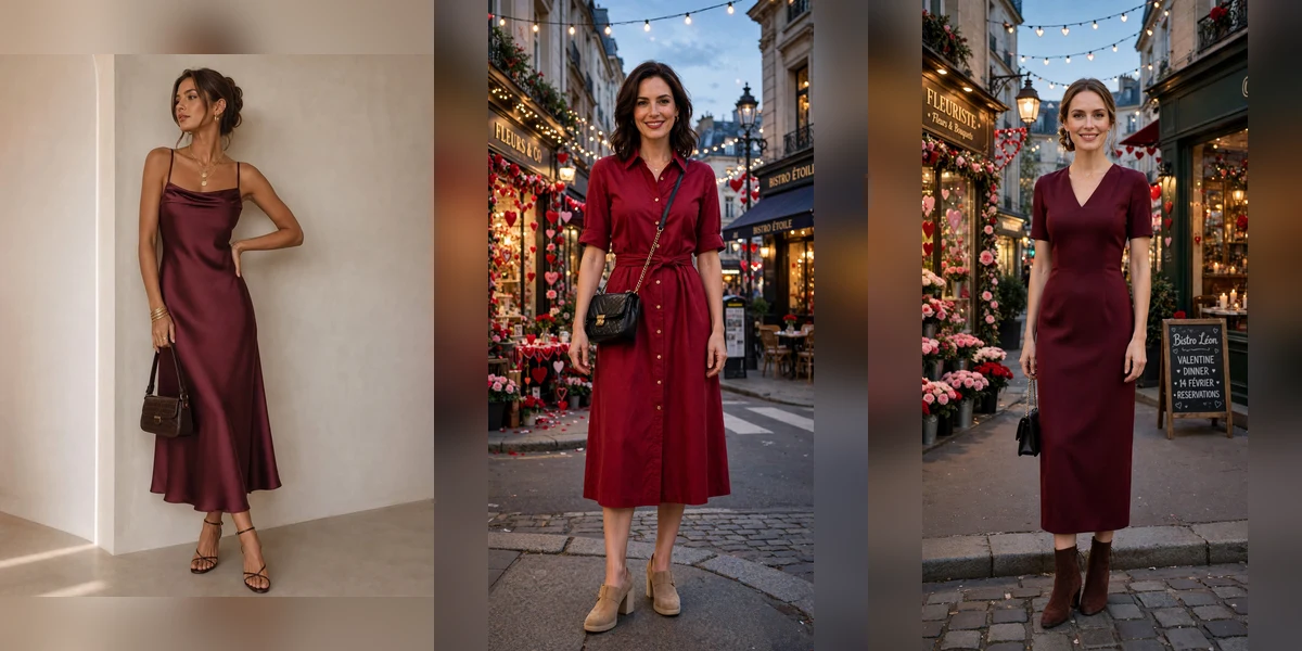 18 Red Dress Outfits for Valentine Dinners That Are Chic, Romantic and Easy to Wear