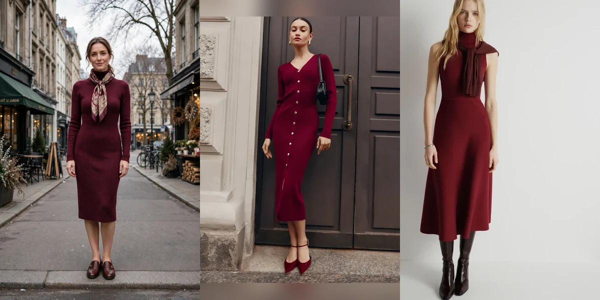 25 Red Knit Dress Outfits for February Weekends That Are Chic, Romantic and Easy to Wear