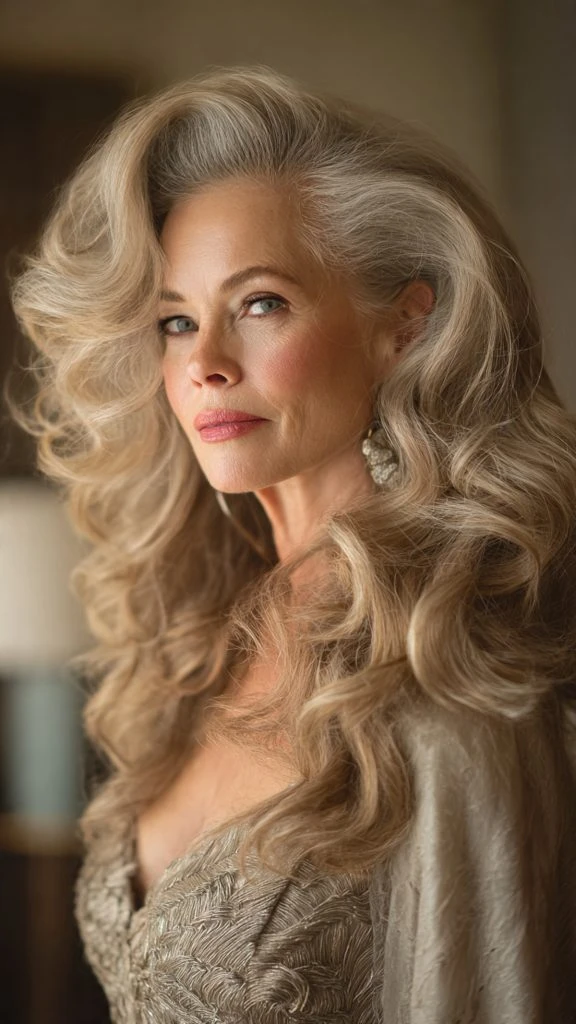 50 Retro Blowout Hairstyles for Fine Hair with Root Lift and Shine That Feel Full, Glossy and Easy to Wear 12 Fine Hair Retro Blowout with a Rounded Shape