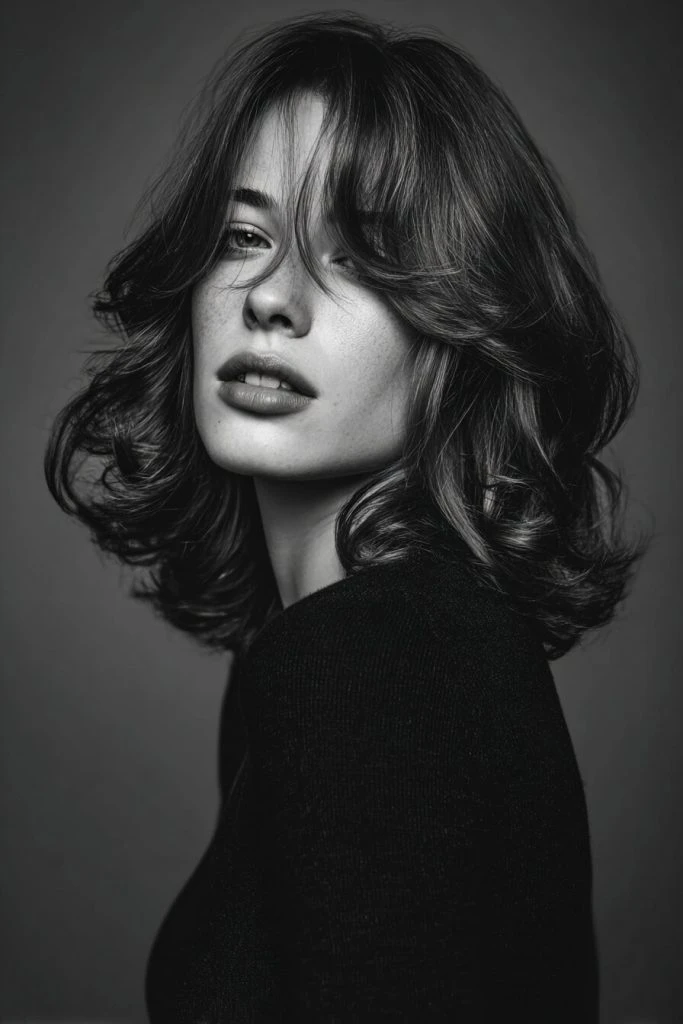 50 Retro Blowout Hairstyles for Fine Hair with Root Lift and Shine That Feel Full, Glossy and Easy to Wear 35 Glossy Fine Hair Blowout with Bouncy Ends