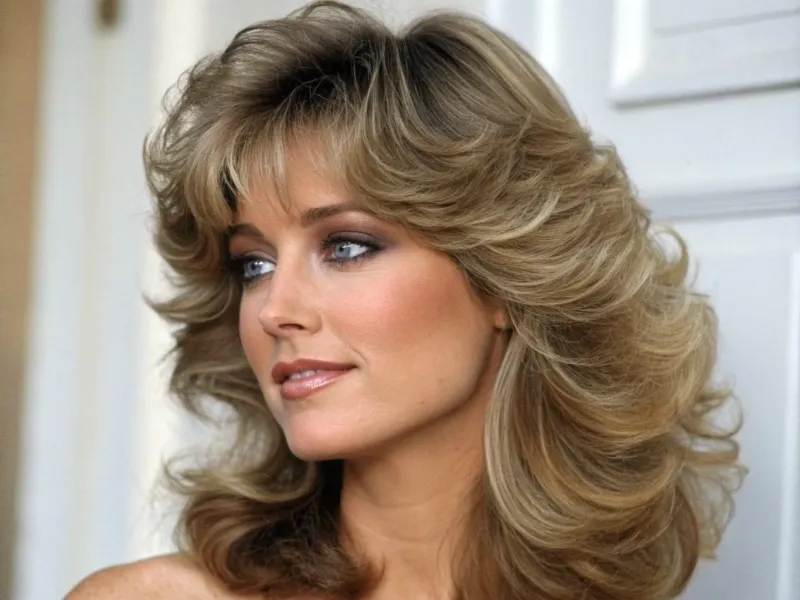 33 Retro Blowout Hairstyles for Long Hair with Flipped-Out Layers That Feel Bouncy, Flowing and Easy to Wear 31 Long Blowout with Bouncy Flipped Layers and Shine