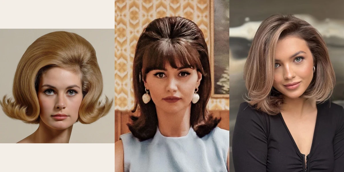 40 Retro Blowout Hairstyles for Medium Hair with an Off-Centre Part That Feel Bouncy, Polished and Easy to Wear