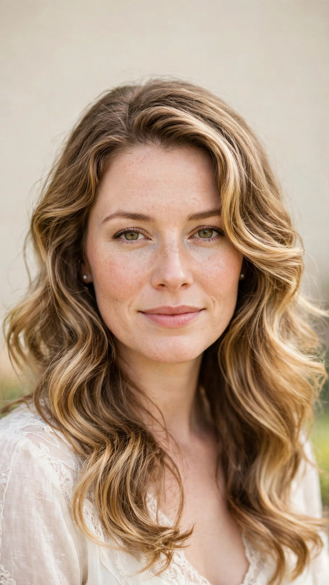 Retro Wave Hairstyles For Spring Weddings With A Vintage Finish With A Relaxed Lived-In Wave, Long Soft Layers And Soft Golden Pieces