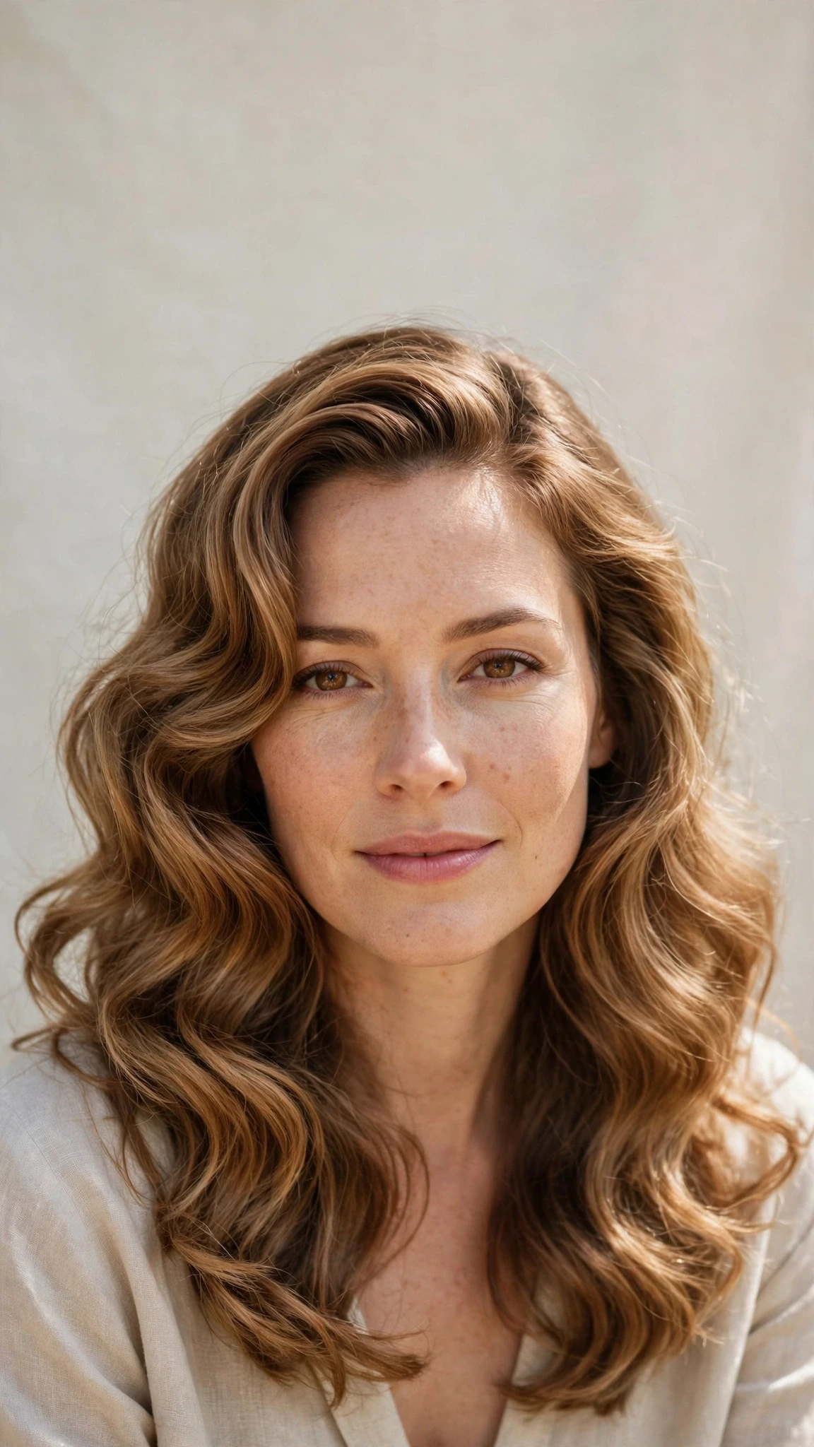 Retro Wave Hairstyles For Ss27 With Old Hollywood Soft Waves With A Relaxed Lived-In Wave, Subtle Internal Layers And Warm Caramel Tones