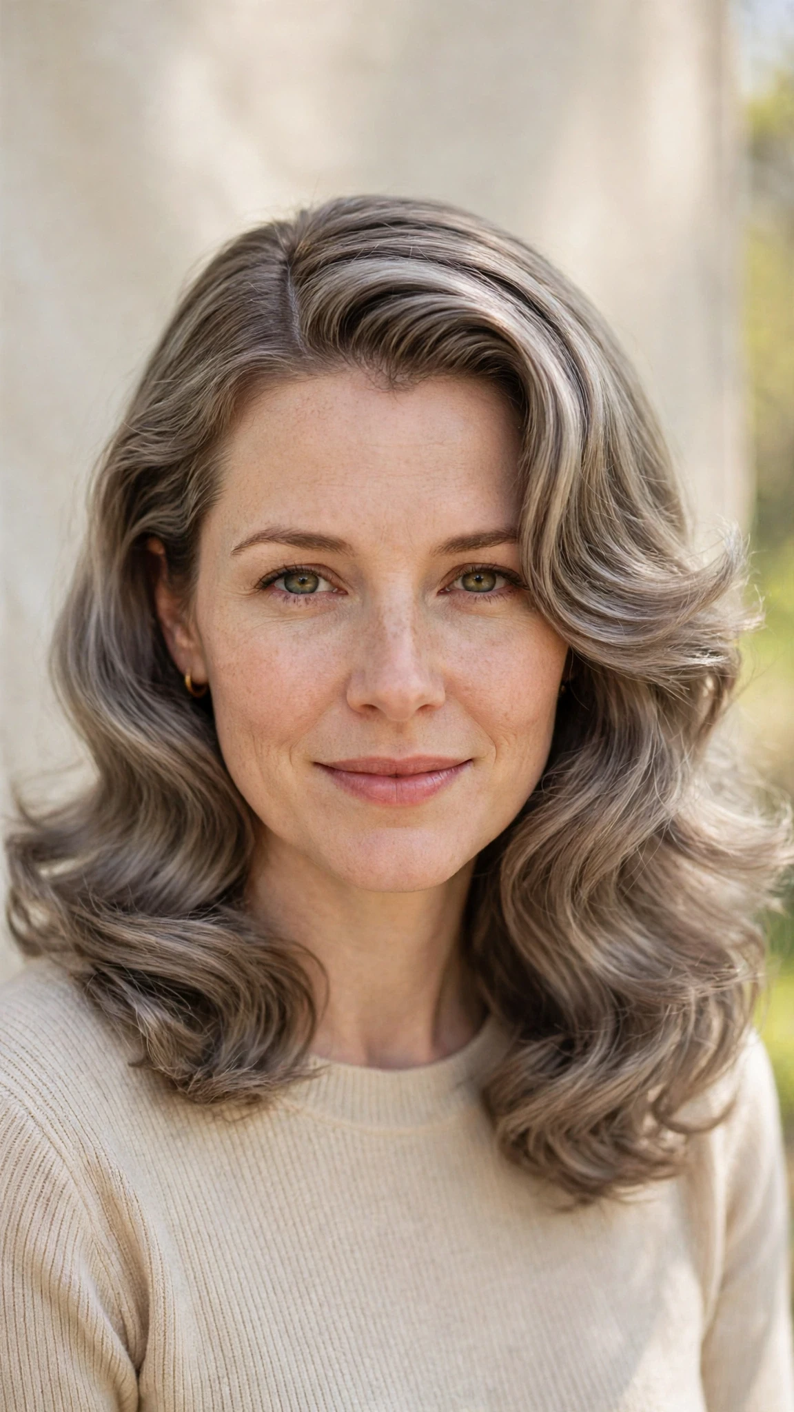 Retro Waves Hairstyles For Spring Evenings With A Deep Side Part With Soft Bends And Flicked Ends, A Centre Part With Soft Layers And Cool Ash Softness