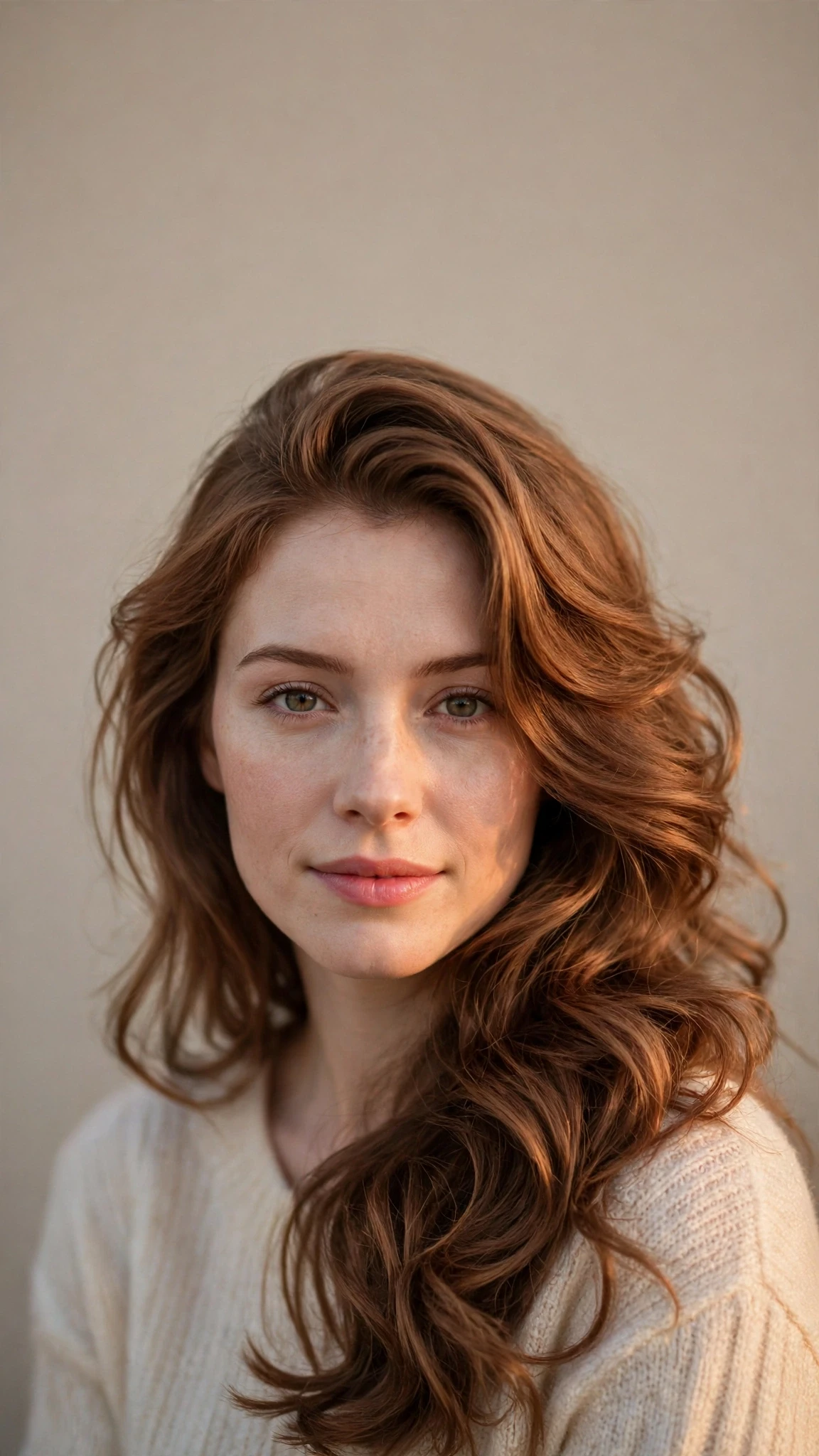 Side-Sweep Valentine Hair With A Romantic Part