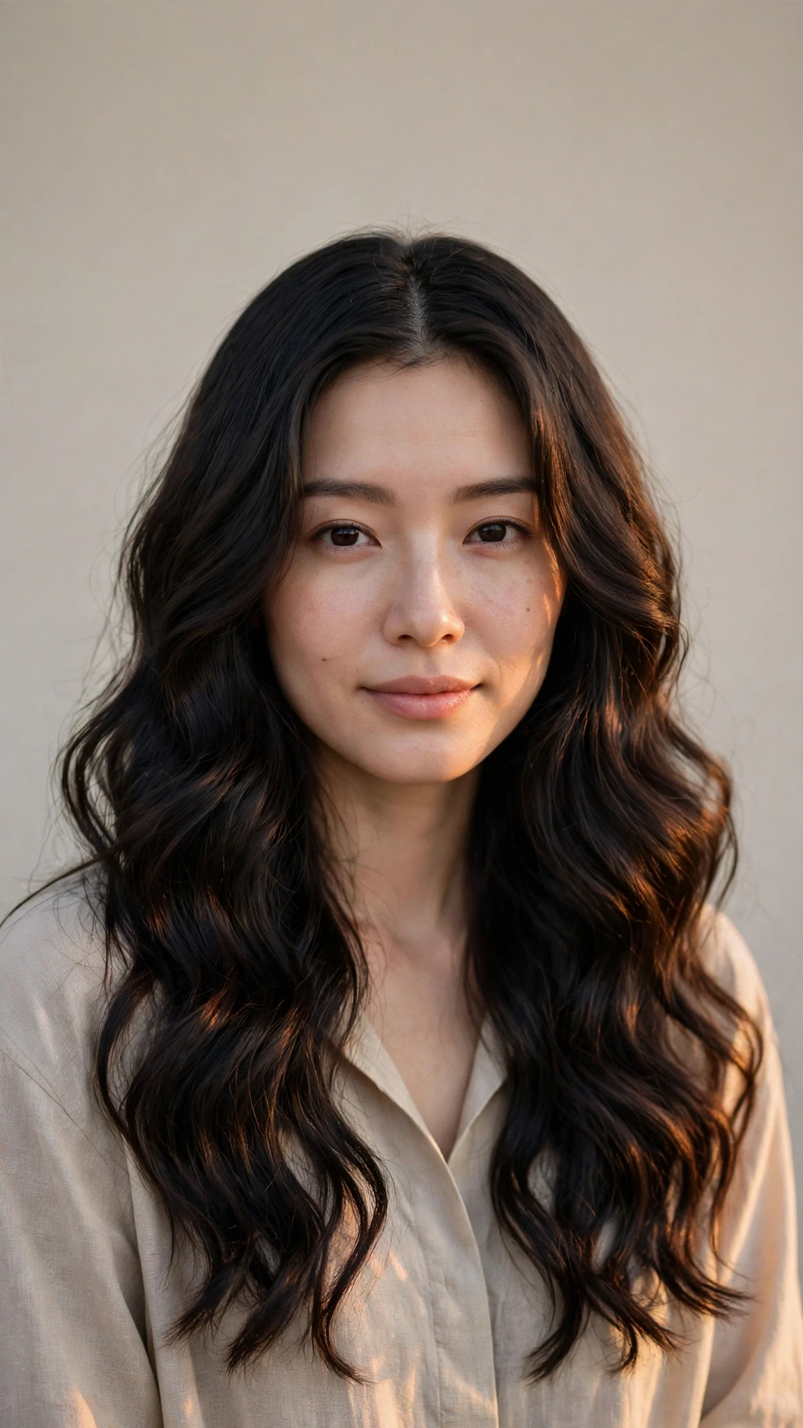 33 Romantic Valentine Waves Hairstyles For Long Hair With Layered Movement That Are Soft, Romantic and Glossy 30 Cascading Date Waves With A Centre Part