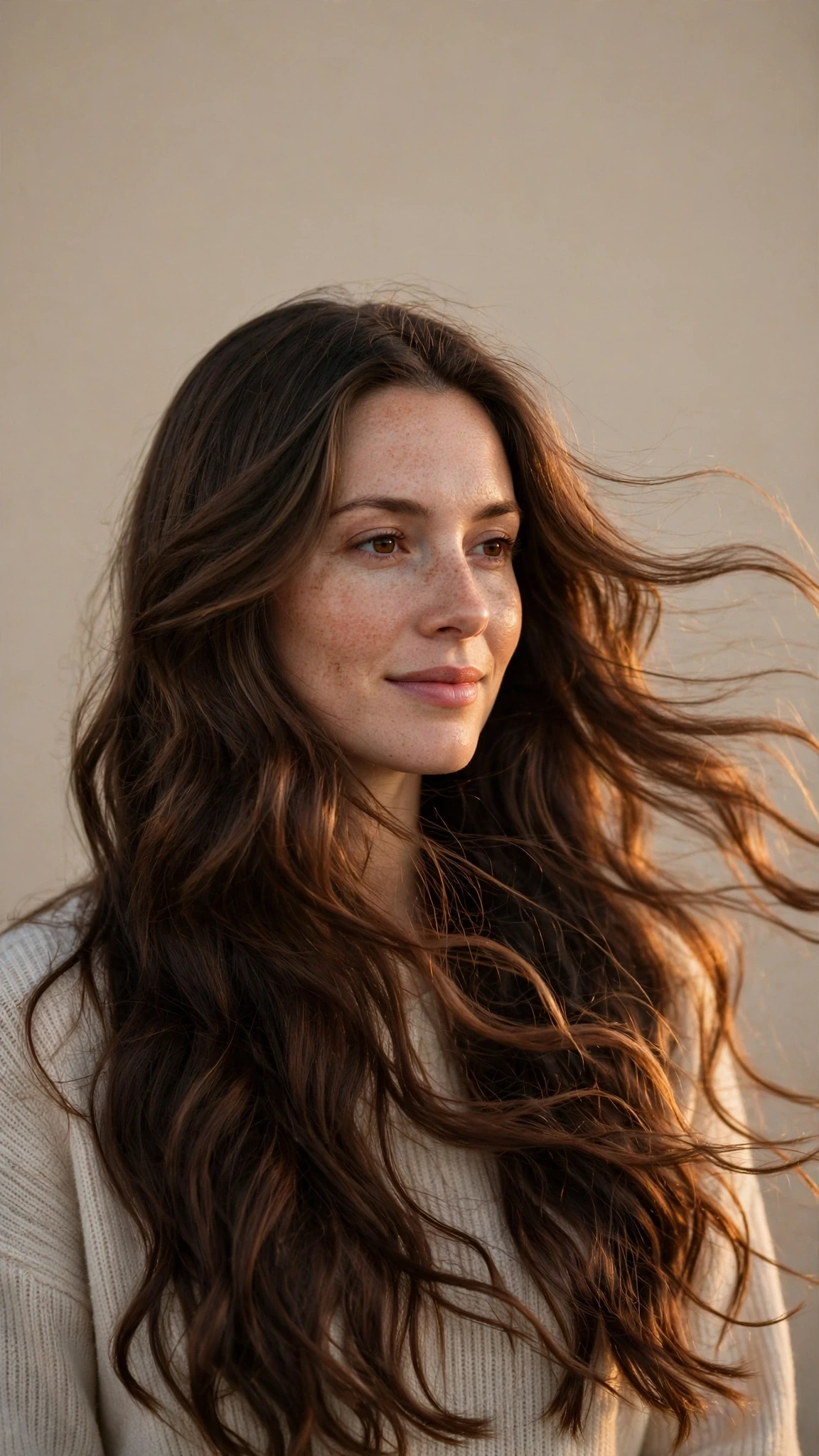 33 Romantic Valentine Waves Hairstyles For Long Hair With Layered Movement That Are Soft, Romantic and Glossy 33 Long Soft Movement With A Glossy Finish