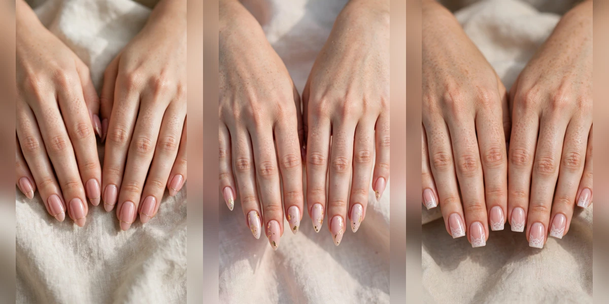 30 Romantic Nude Pink Nails for Women in their 20s for Late Winter Weddings
