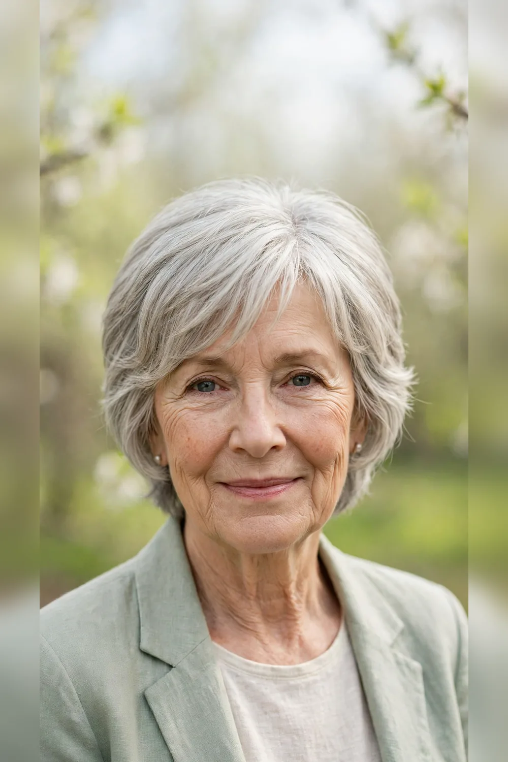 Short Spring Haircuts With Face-Framing Pieces