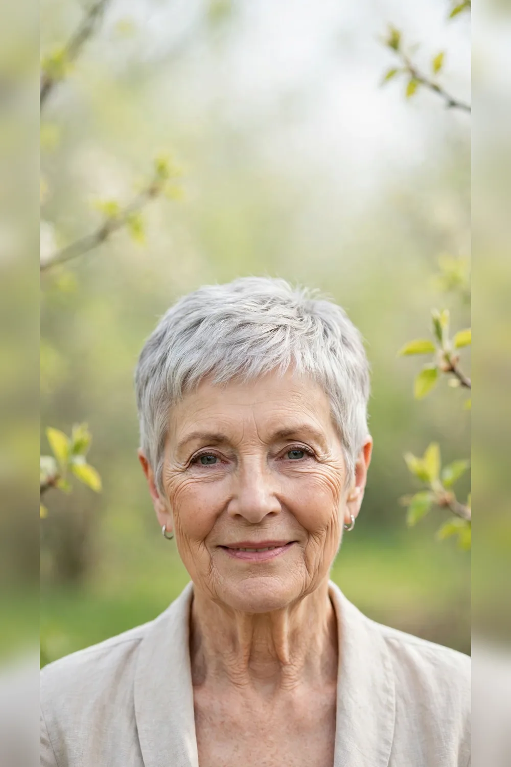 Short Spring Haircuts With a Tapered Neckline