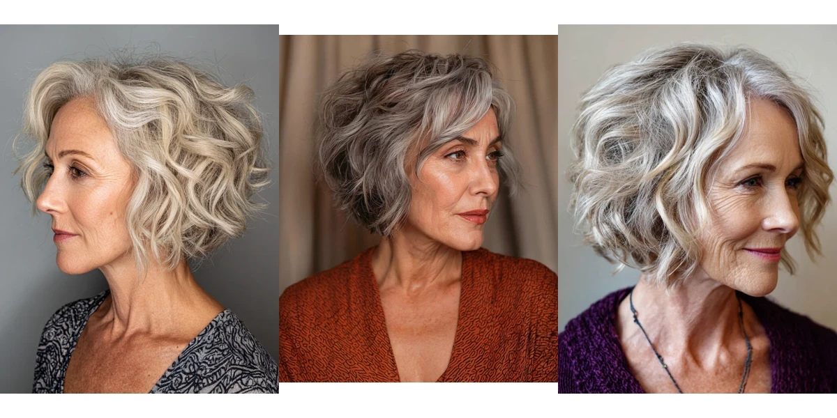 25 Short Winter Wave Hairstyles For Women Over 60 With Textured Ends That Are Chic, Soft and Flattering