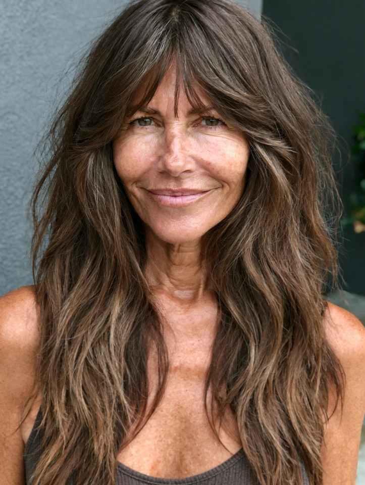 38 Sleek Winter Blowout Hairstyles for Women Over 50 With a Side Part That Are Chic, Polished and Easy to Wear 35 Sleek Side Part With Shorter Crown Layers