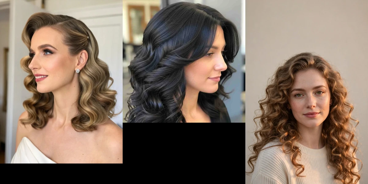 25 Soft Romantic Wave Hairstyles For Valentine Dinner With Loose Curls That Are Soft, Romantic and Glossy