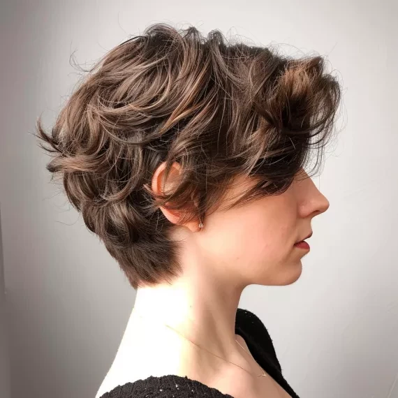 Romantic Short Waves With Textured Ends