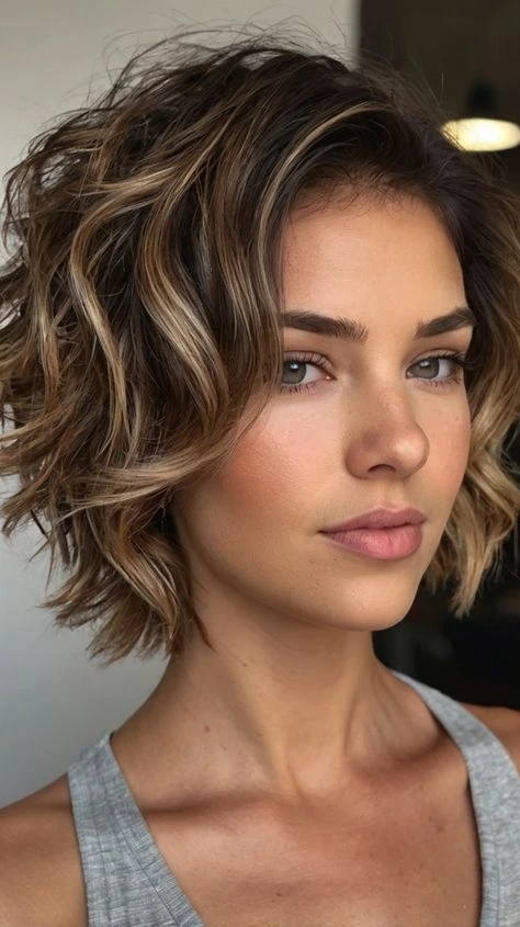 Chic Short Valentine Hair With A Soft Finish