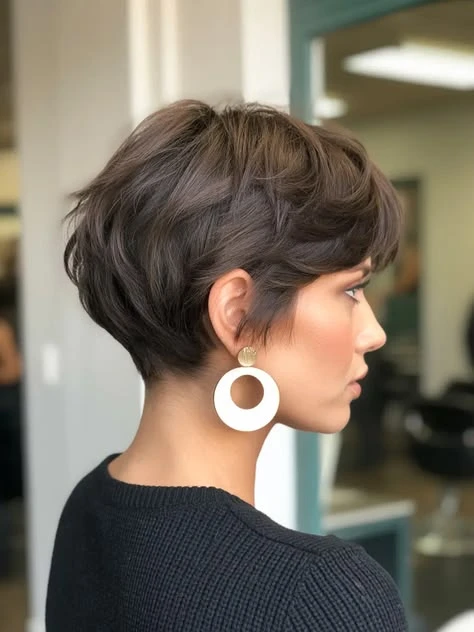 Chic Short Valentine Hair With Textured Ends