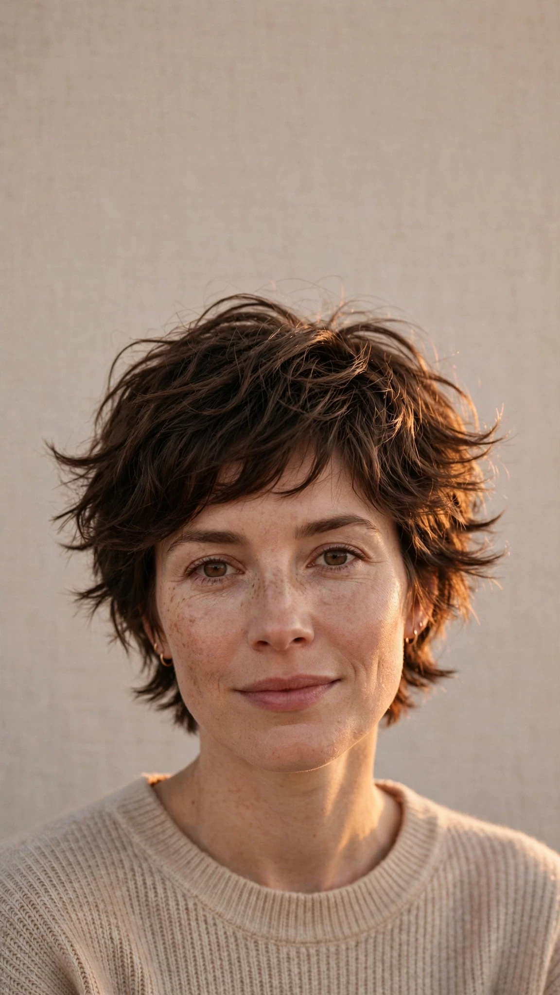 Gentle Short Movement With Textured Ends