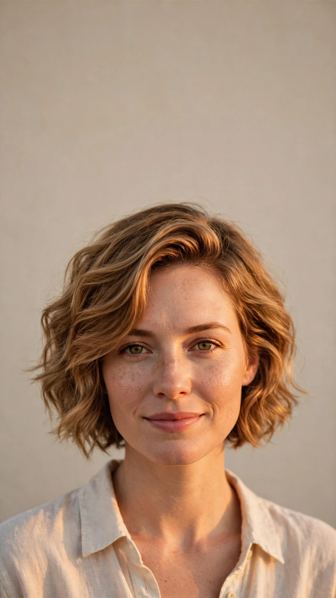 Short Candlelit Waves With A Side Sweep