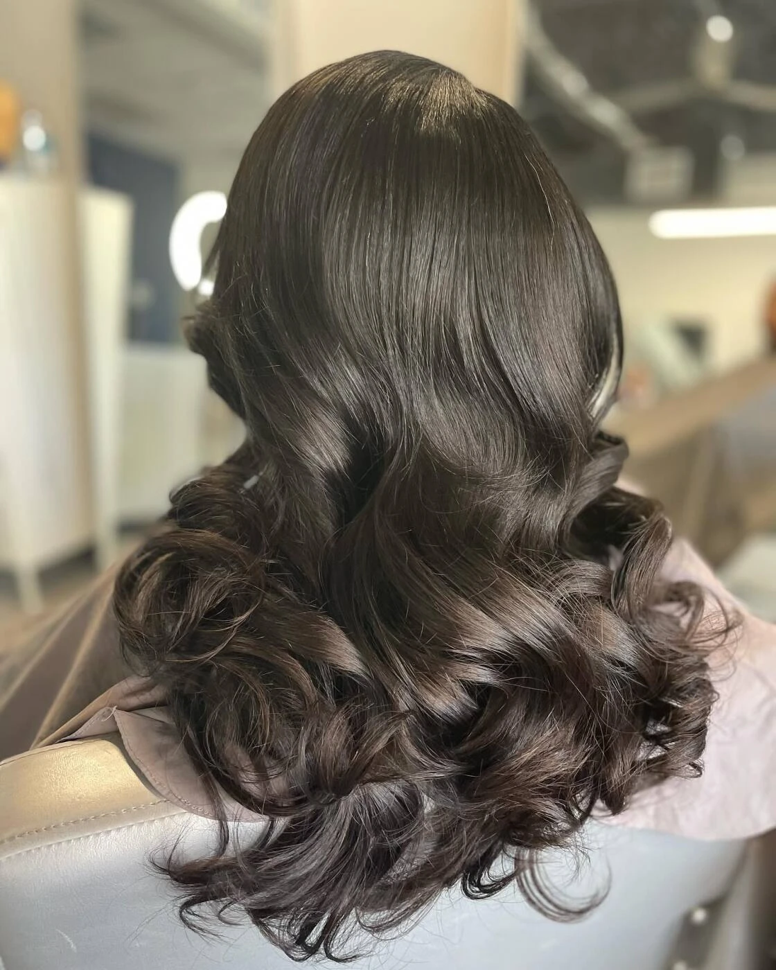 Date-Night Soft Curls With A Mirror Gloss