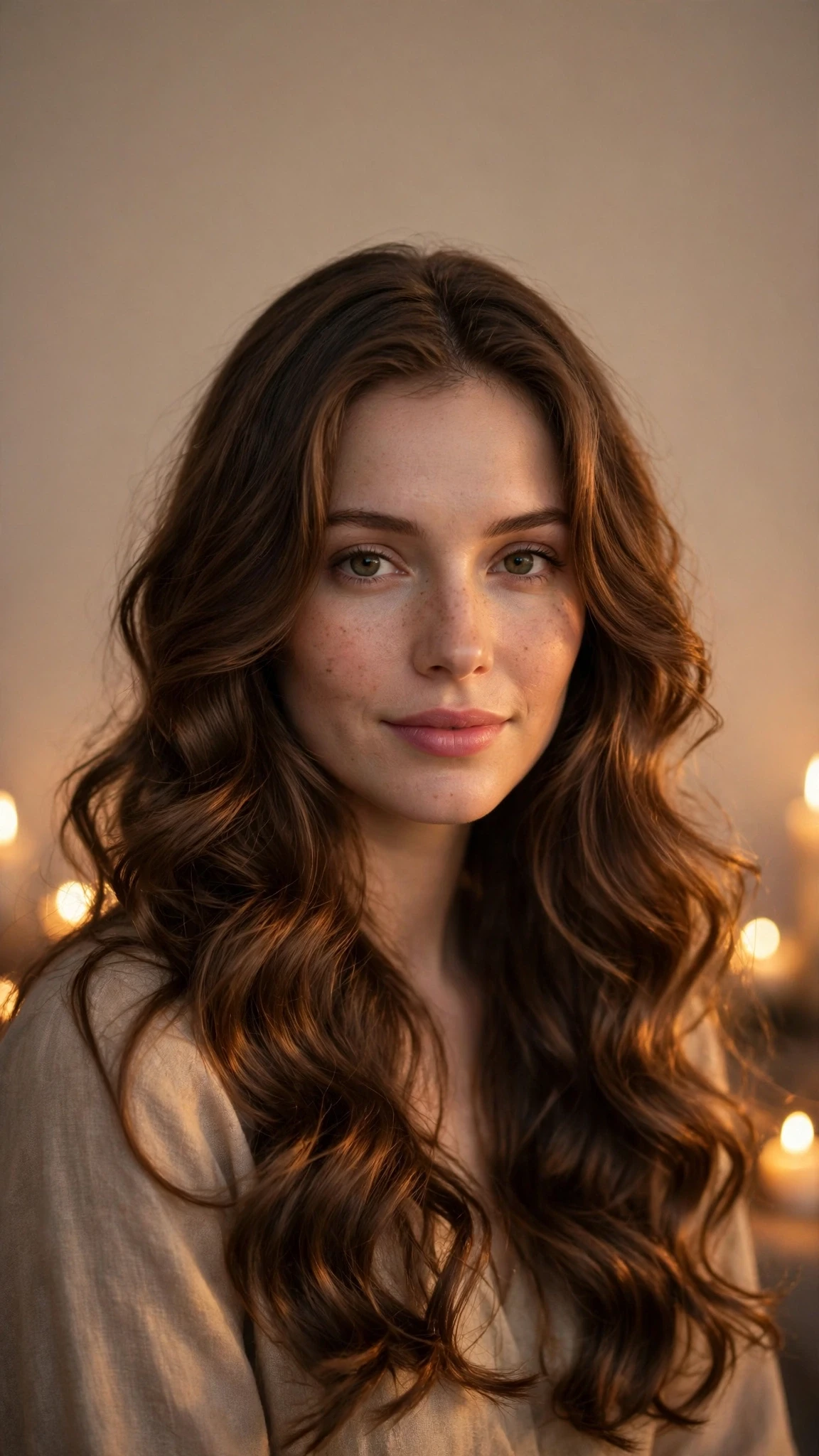 Silky Romantic Bends With Candlelit Shine