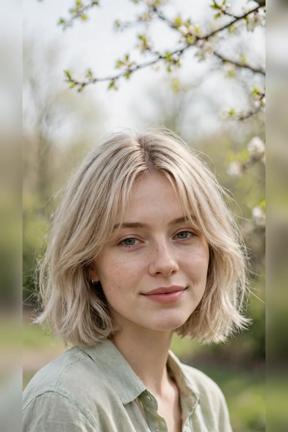 50 Spring Curtain Bang Hairstyles for Women in Their 20s with Long Layers That Feel Fresh, Flattering and Easy to Wear 17 Spring Curtain Bang Hairstyles With a Chin-Length Shape
