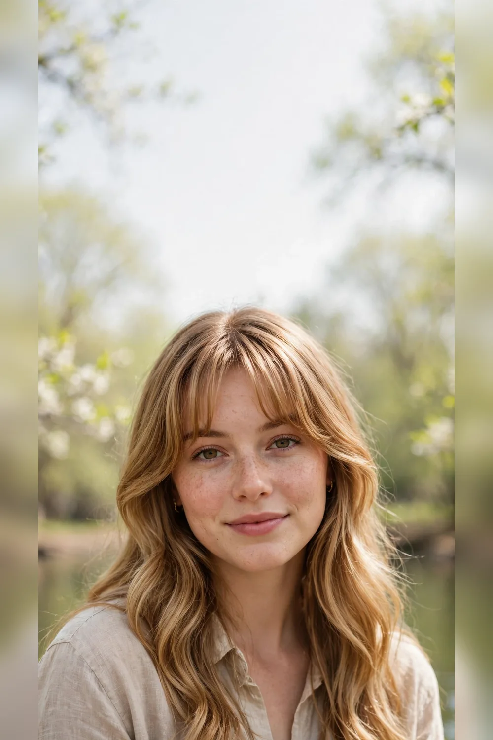 50 Spring Curtain Bang Hairstyles for Women in Their 20s with Long Layers That Feel Fresh, Flattering and Easy to Wear 19 Spring Curtain Bang Hairstyles With Curtain Layers