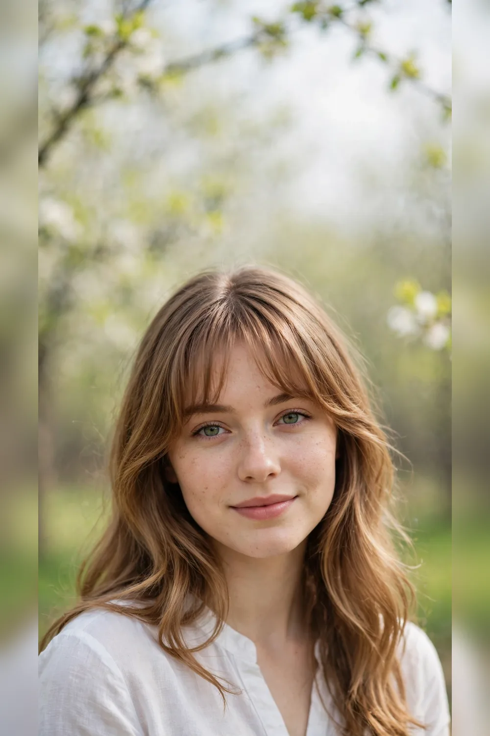 50 Spring Curtain Bang Hairstyles for Women in Their 20s with Long Layers That Feel Fresh, Flattering and Easy to Wear 20 Spring Curtain Bang Hairstyles With a Tapered Neckline
