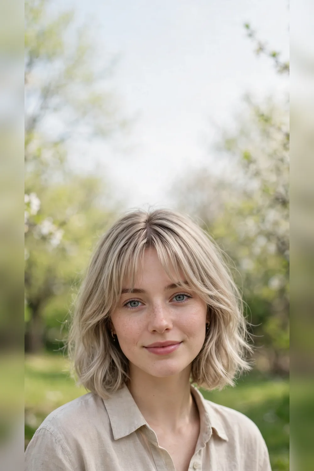 50 Spring Curtain Bang Hairstyles for Women in Their 20s with Long Layers That Feel Fresh, Flattering and Easy to Wear 44 Spring Curtain Bang Hairstyles With a Layered Bob