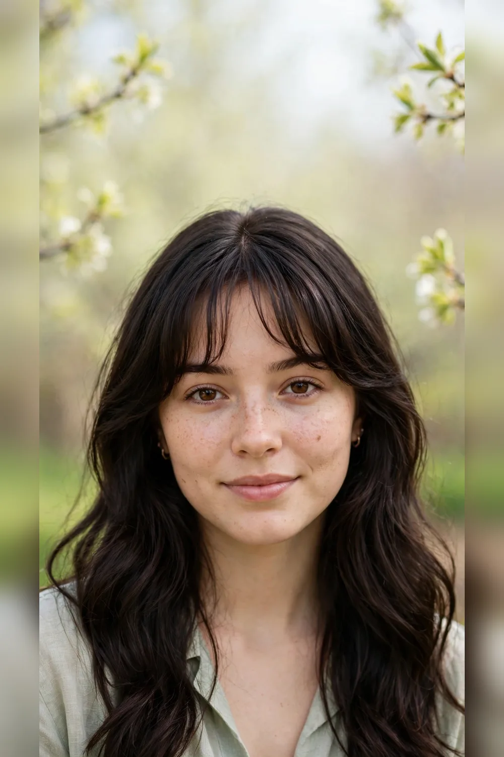 50 Spring Curtain Bang Hairstyles for Women in Their 20s with Long Layers That Feel Fresh, Flattering and Easy to Wear 45 Spring Curtain Bang Hairstyles With Soft Bangs