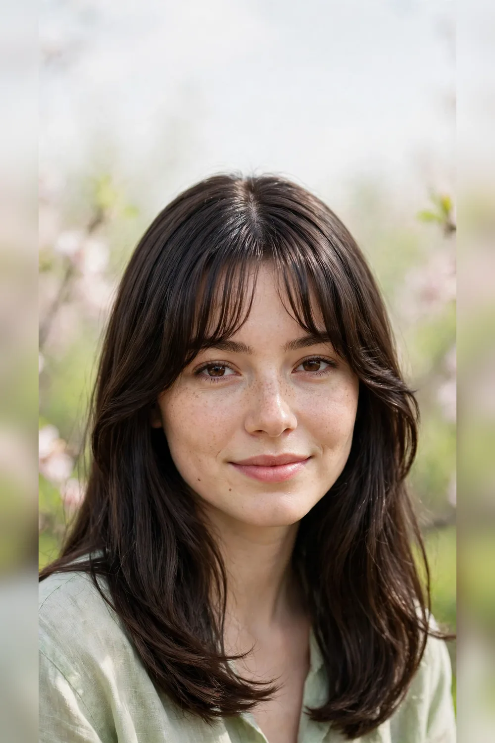 50 Spring Curtain Bang Hairstyles for Women in Their 20s with Long Layers That Feel Fresh, Flattering and Easy to Wear 48 Spring Curtain Bang Hairstyles With a Centre Part
