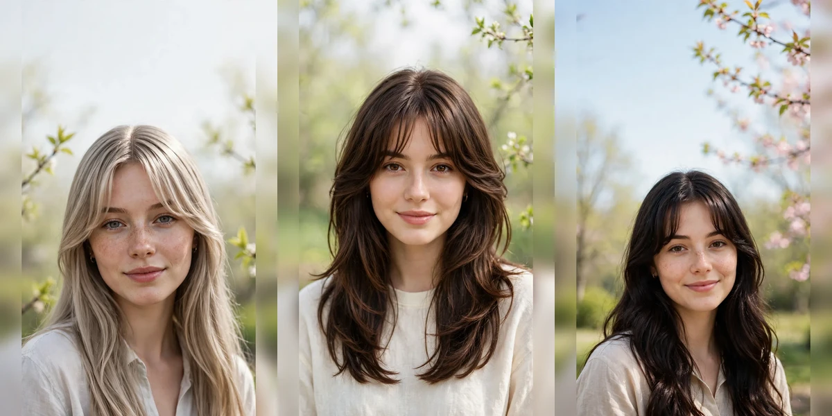 20 Spring Curtain Bangs for Women in Their 20s with a Shaggy Cut That Feel Fresh, Flattering and Easy to Wear