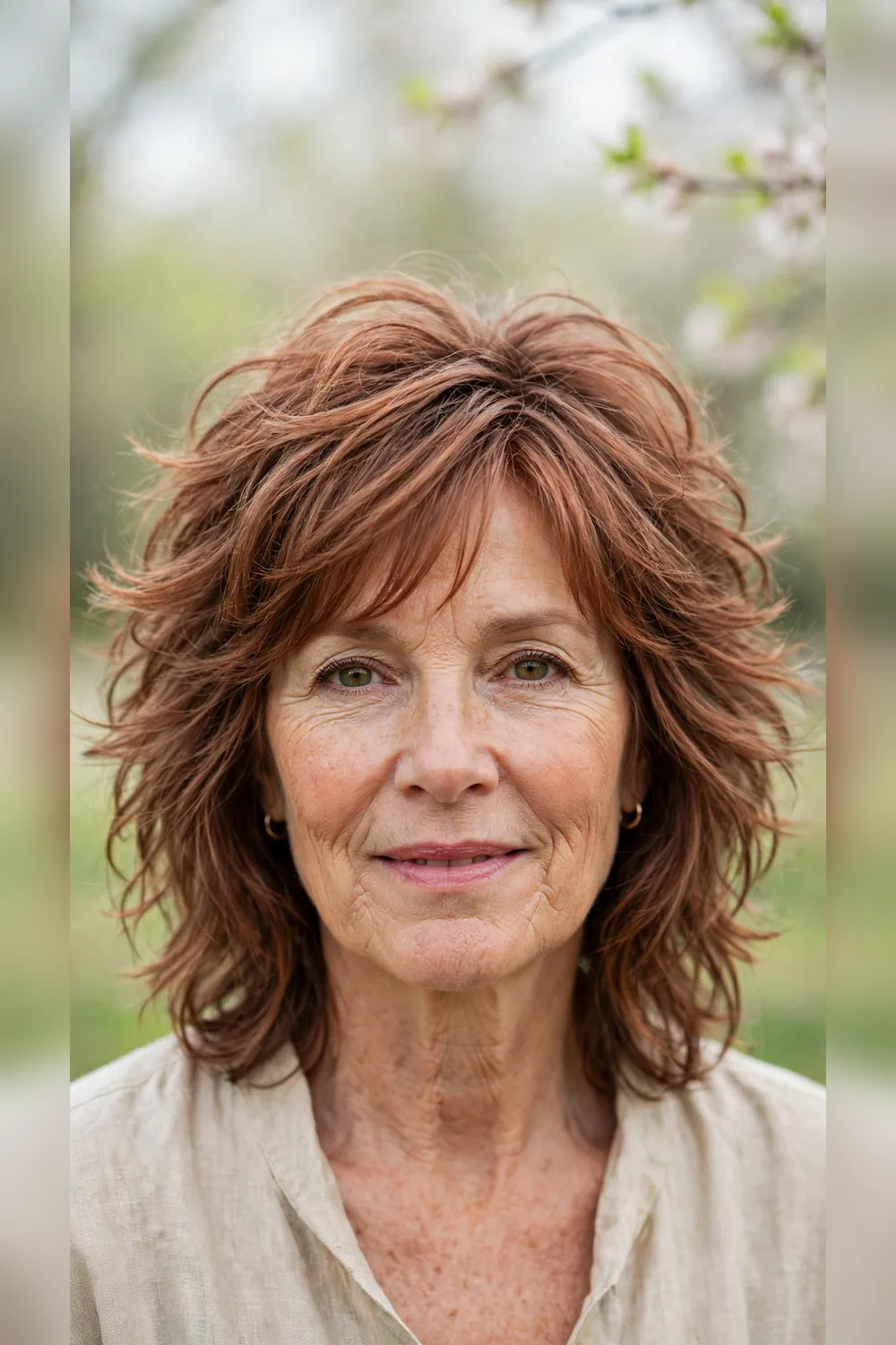 40 Spring Layered Haircuts for Women Over 50 with Curly Hair and Soft Shape That Feel Fresh, Flattering and Easy to Wear 3 Spring Layered Haircuts With Tousled Movement