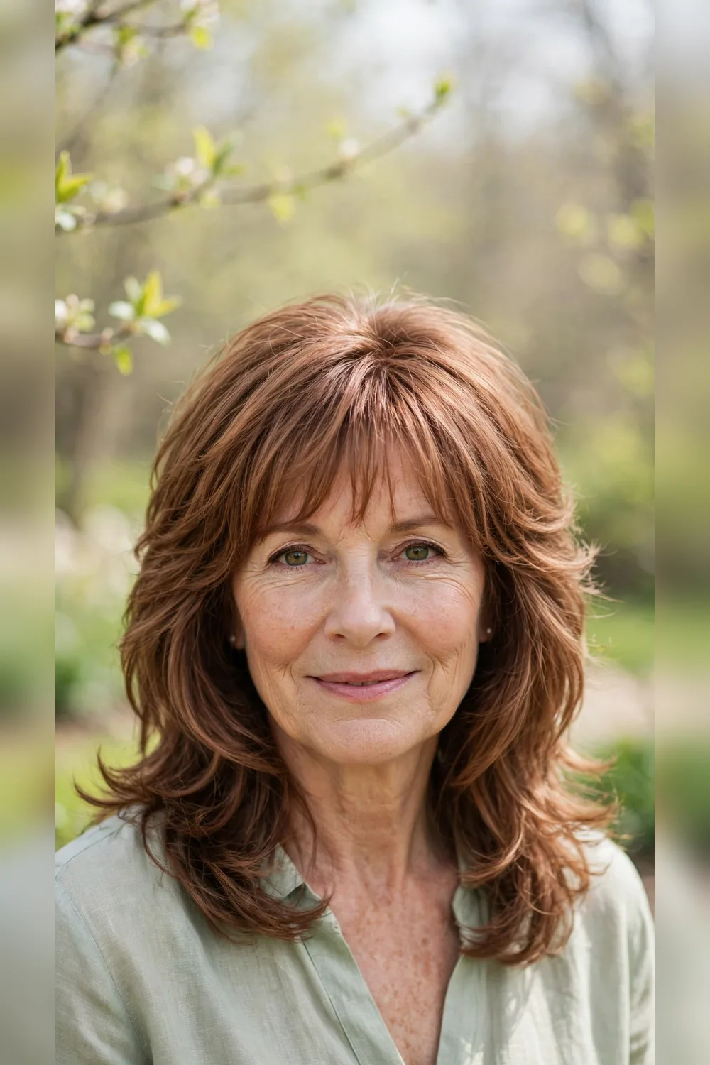40 Spring Layered Haircuts for Women Over 50 with Curly Hair and Soft Shape That Feel Fresh, Flattering and Easy to Wear 12 Spring Layered Haircuts With Soft Bangs