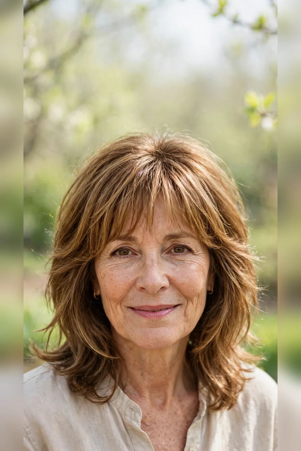 40 Spring Layered Haircuts for Women Over 50 with Curly Hair and Soft Shape That Feel Fresh, Flattering and Easy to Wear 17 Spring Layered Haircuts With a Piecey Fringe