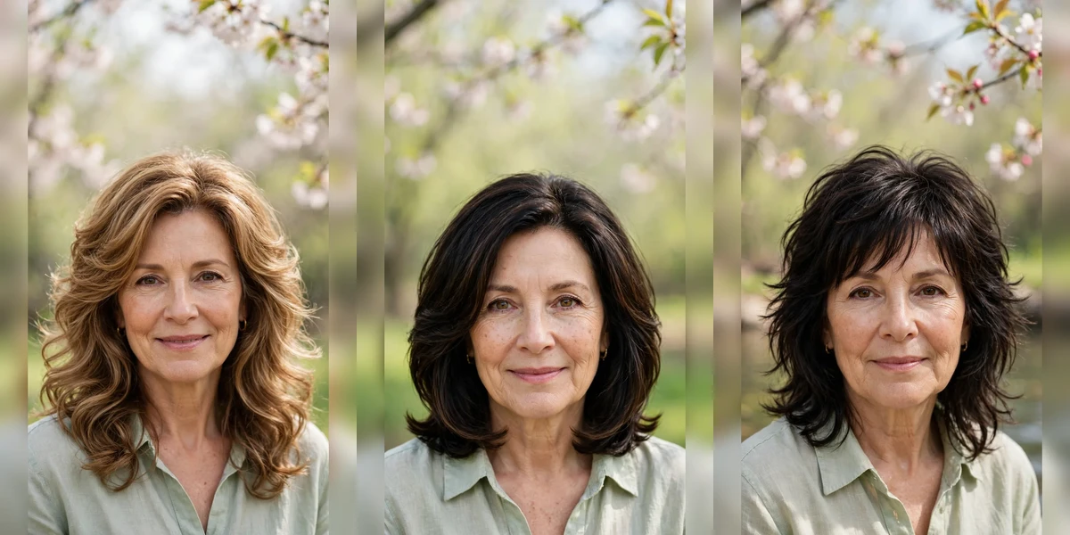 40 Spring Layered Haircuts for Women Over 50 with Curly Hair and Soft Shape That Feel Fresh, Flattering and Easy to Wear