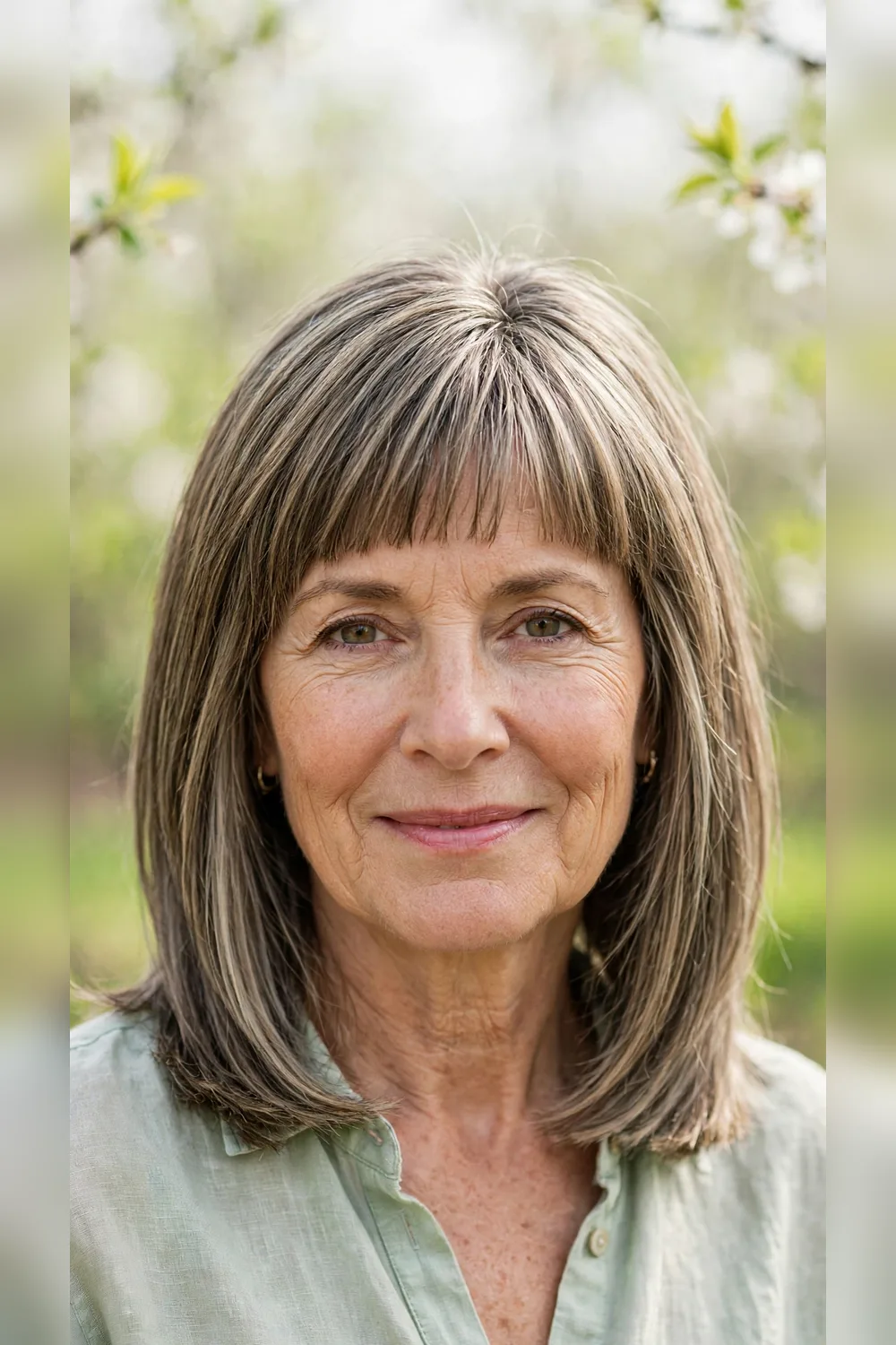 Spring Layered Haircuts With a Blunt Perimeter