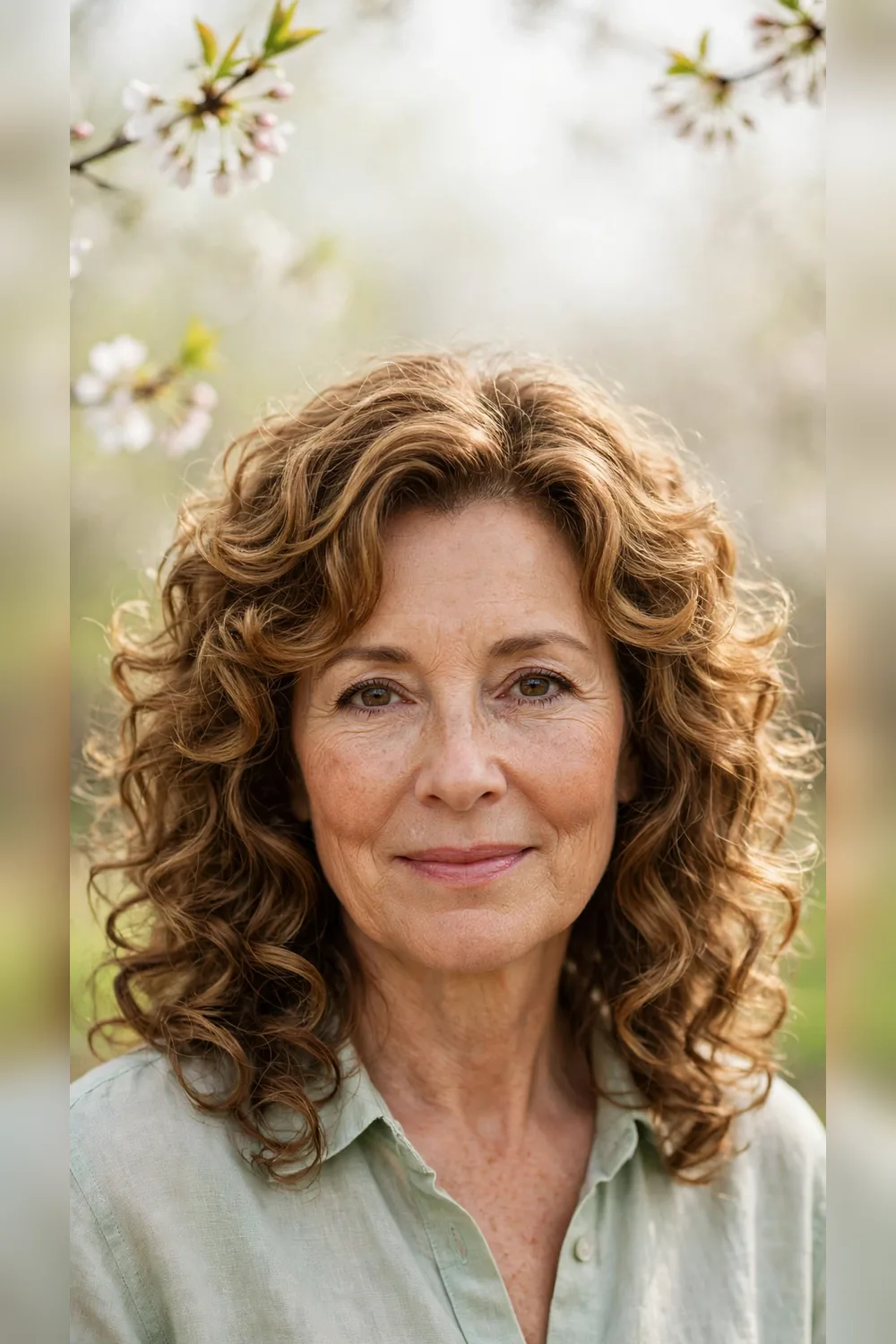 Spring Layered Haircuts With a Curly Definition